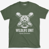 T-Shirt Military Green / S Wildlife Unit Grizzly T-Shirt