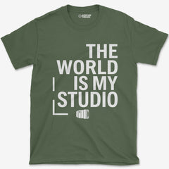 T-Shirt Military Green / S World Studio T-Shirt