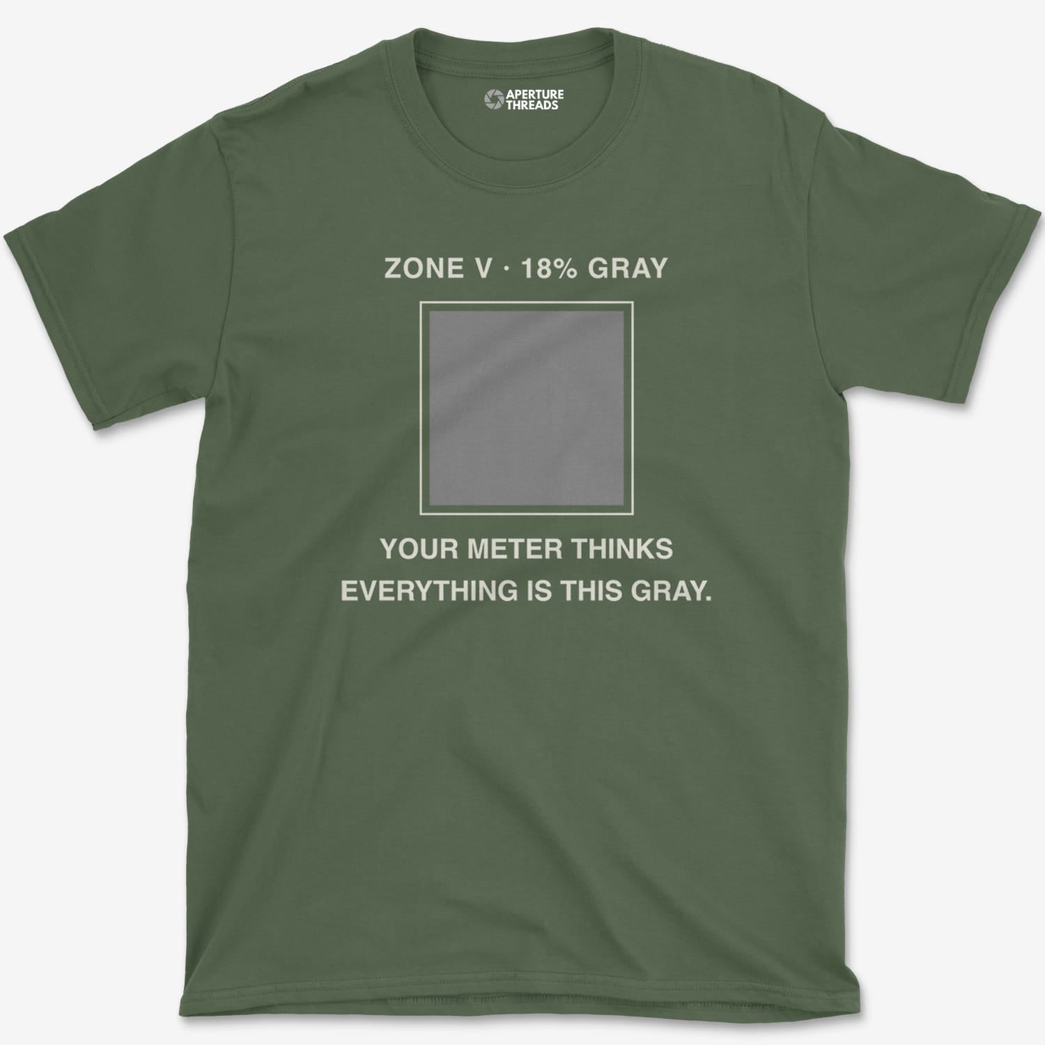 T-Shirt Military Green / S Zone V Meter T-Shirt