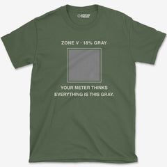 T-Shirt Military Green / S Zone V Meter T-Shirt