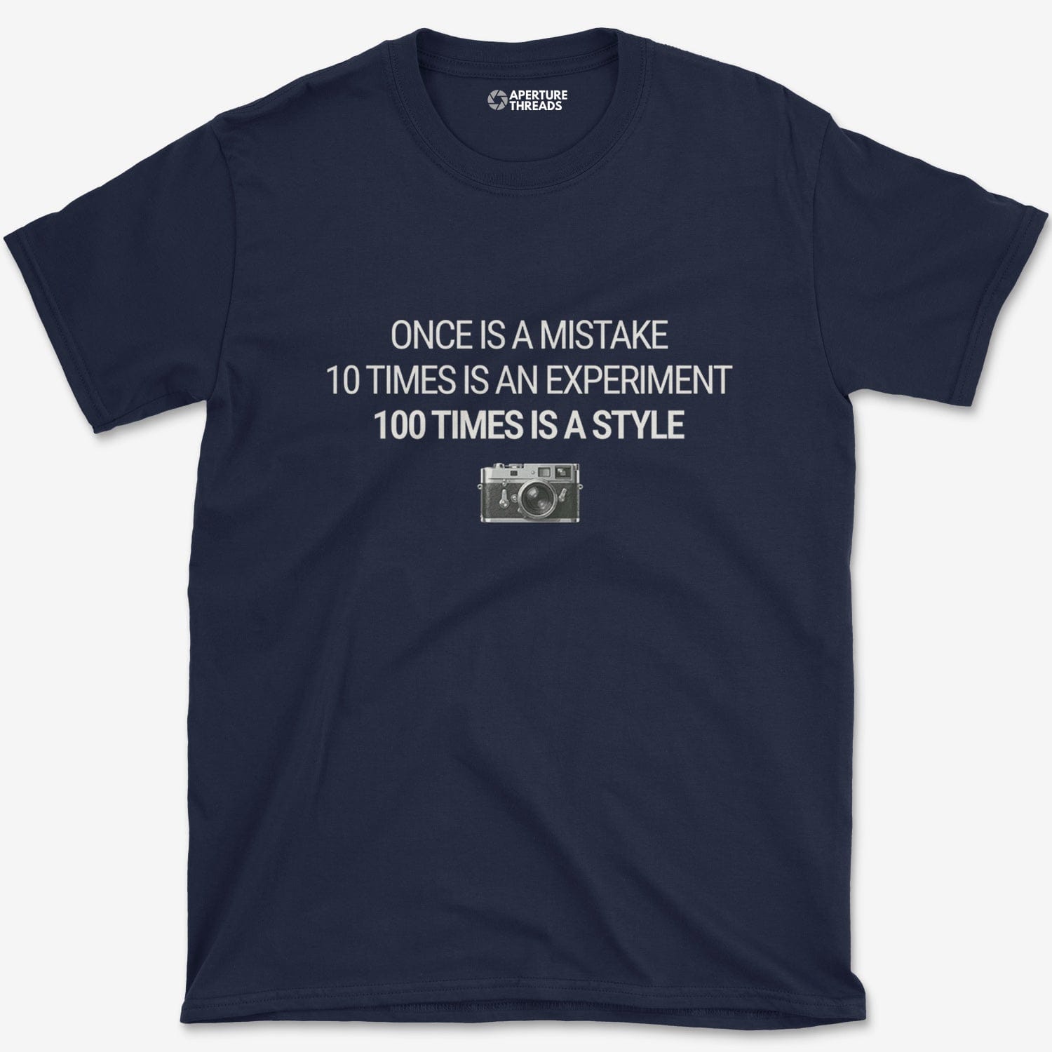 T-Shirt Navy / S 100 Is A Style T-Shirt
