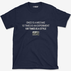 T-Shirt Navy / S 100 Is A Style T-Shirt