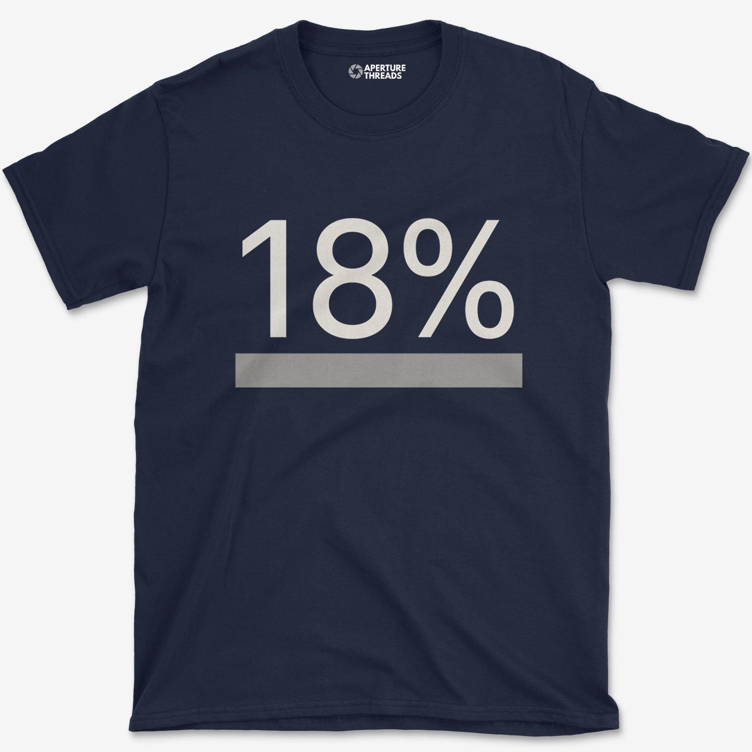 T-Shirt Navy / S 18 Percent T-Shirt