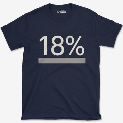 T-Shirt Navy / S 18 Percent T-Shirt