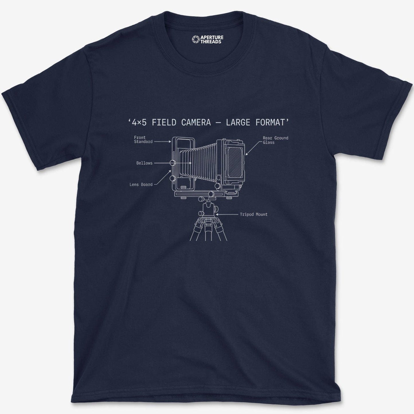 T-Shirt Navy / S 4x5 Camera BP T-Shirt