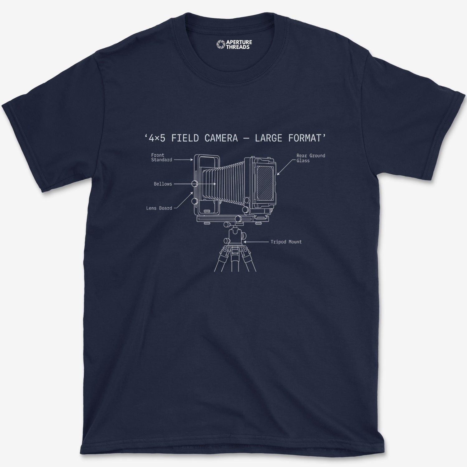 T-Shirt Navy / S 4x5 Camera BP T-Shirt