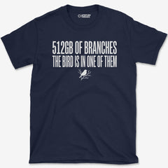 T-Shirt Navy / S 512GB of Branches T-Shirt