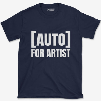 T-Shirt Navy / S Auto For Artists T-shirt