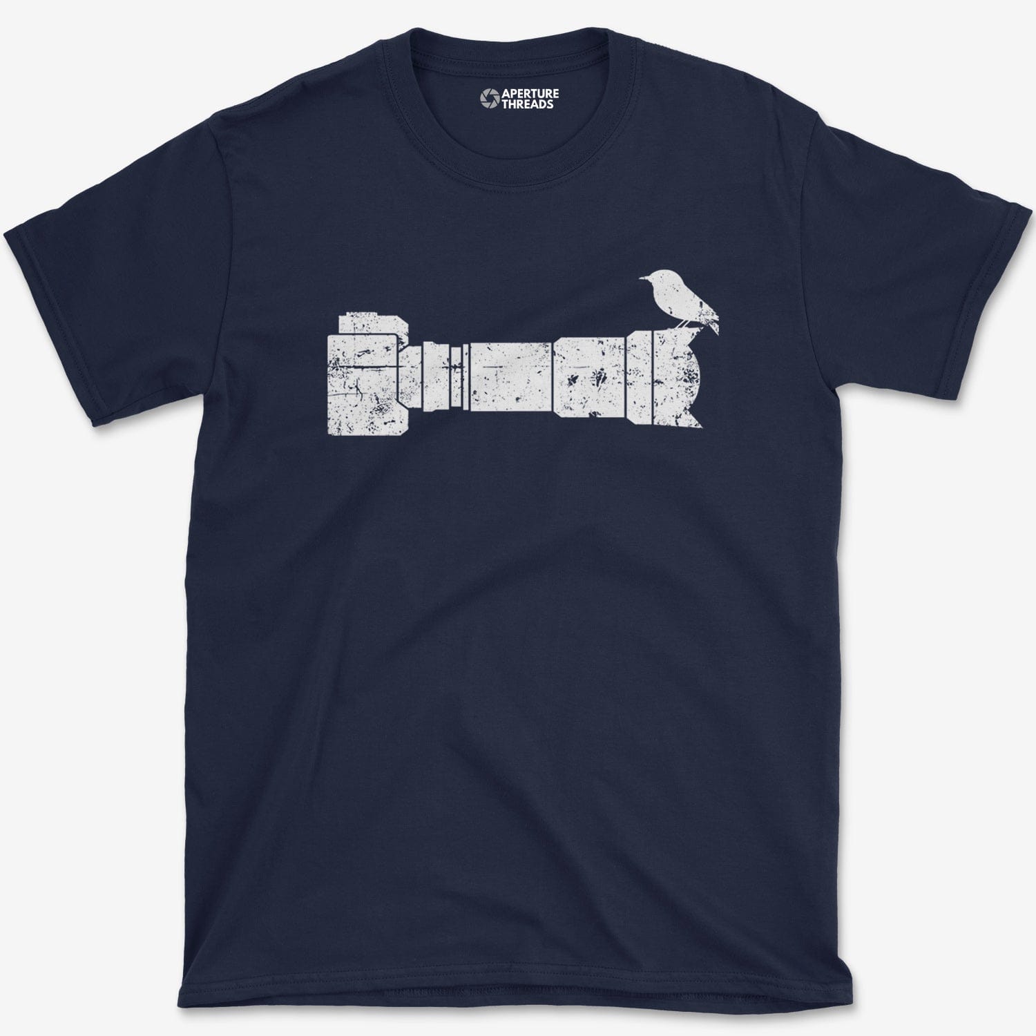 T-Shirt Navy / S Bird Camera T-Shirt