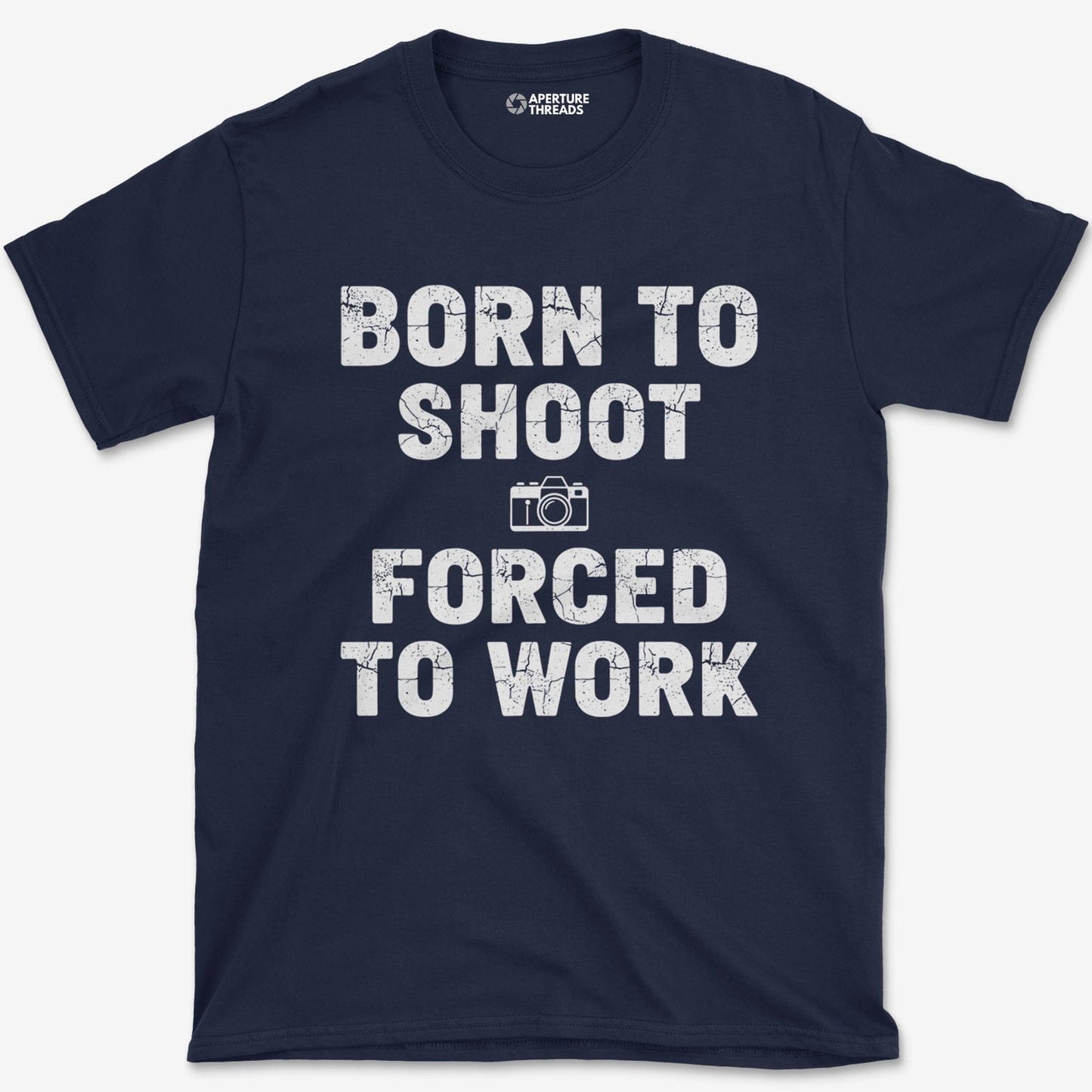 T-Shirt Navy / S Born To Shoot T-Shirt