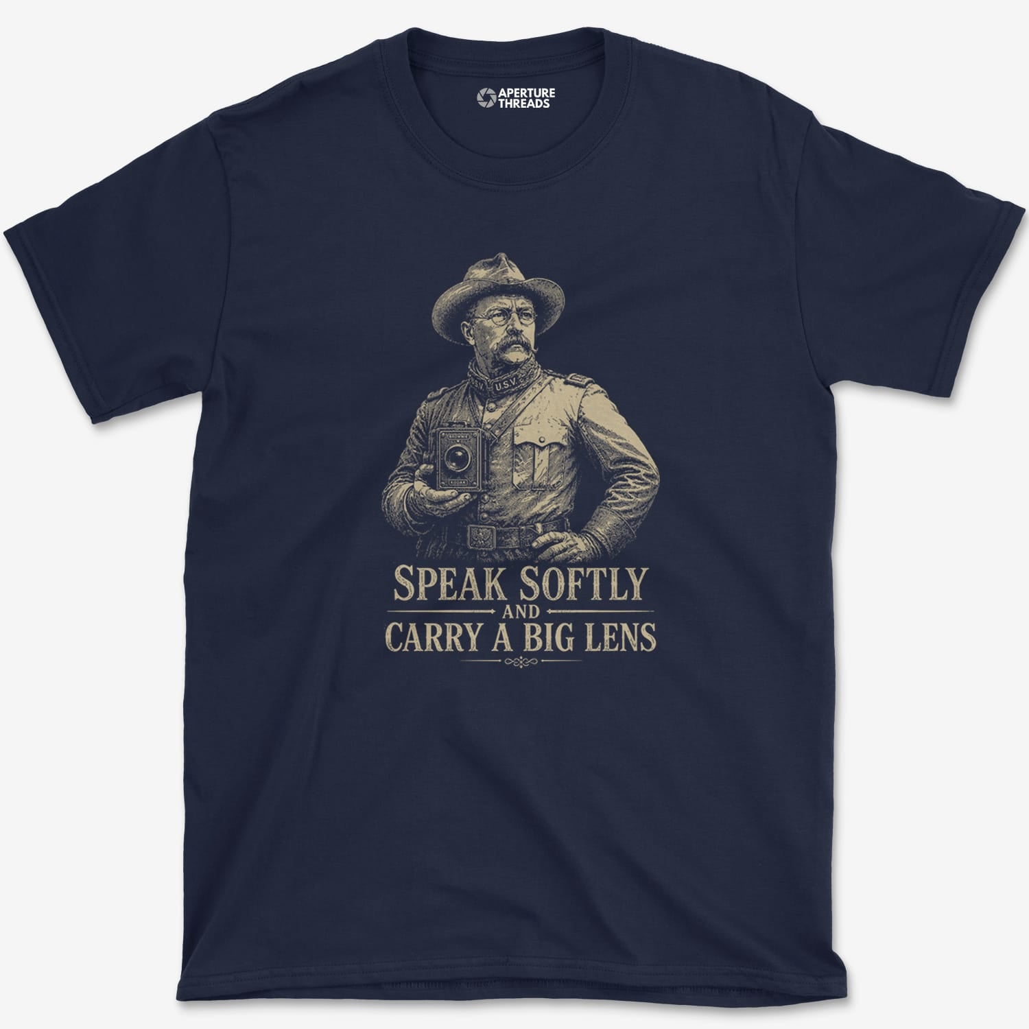 T-Shirt Navy / S Carry A Big Lens T-Shirt