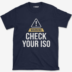 T-Shirt Navy / S Check ISO T-Shirt