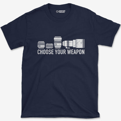 T-Shirt Navy / S Choose Your Weapon T-Shirt