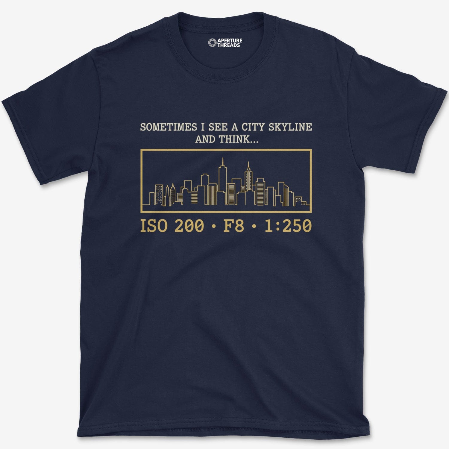 T-Shirt Navy / S City Skyline T-Shirt