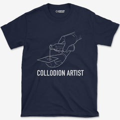 T-Shirt Navy / S Collodion Artist T-Shirt