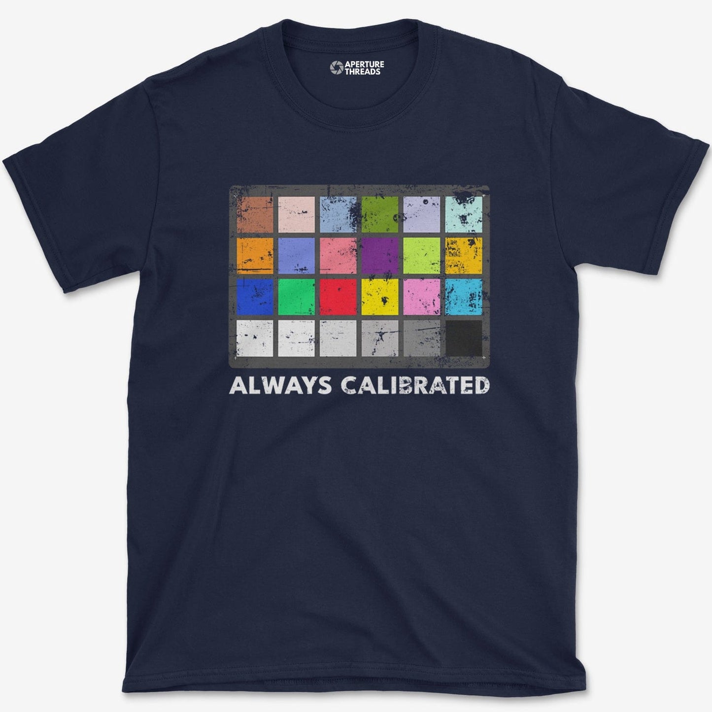 T-Shirt Navy / S Color Checker T-Shirt