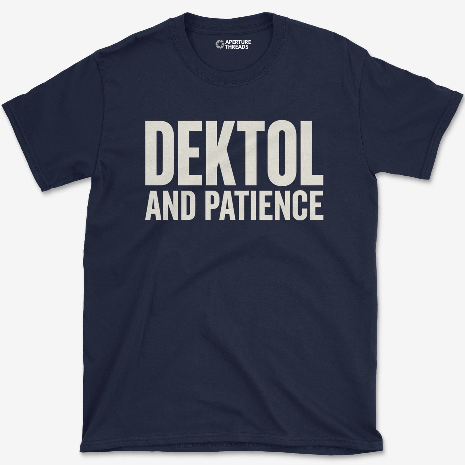 T-Shirt Navy / S Dektol & Patience T-Shirt