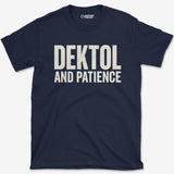 T-Shirt Navy / S Dektol & Patience T-Shirt