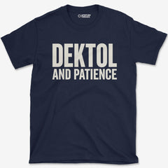 T-Shirt Navy / S Dektol & Patience T-Shirt