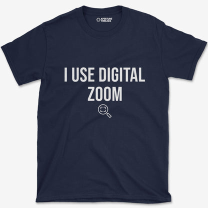 T-Shirt Navy / S Digital Zoom T-shirt