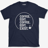 T-Shirt Navy / S Editor Rhythm T-Shirt