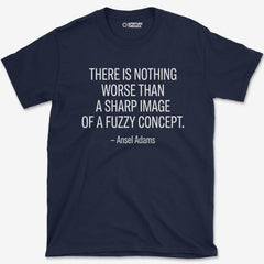 T-Shirt Navy / S Emotional Sharp Focus T-Shirt