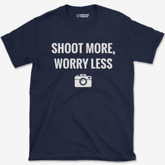 T-Shirt Navy / S Emotional Shoot Worry T-Shirt