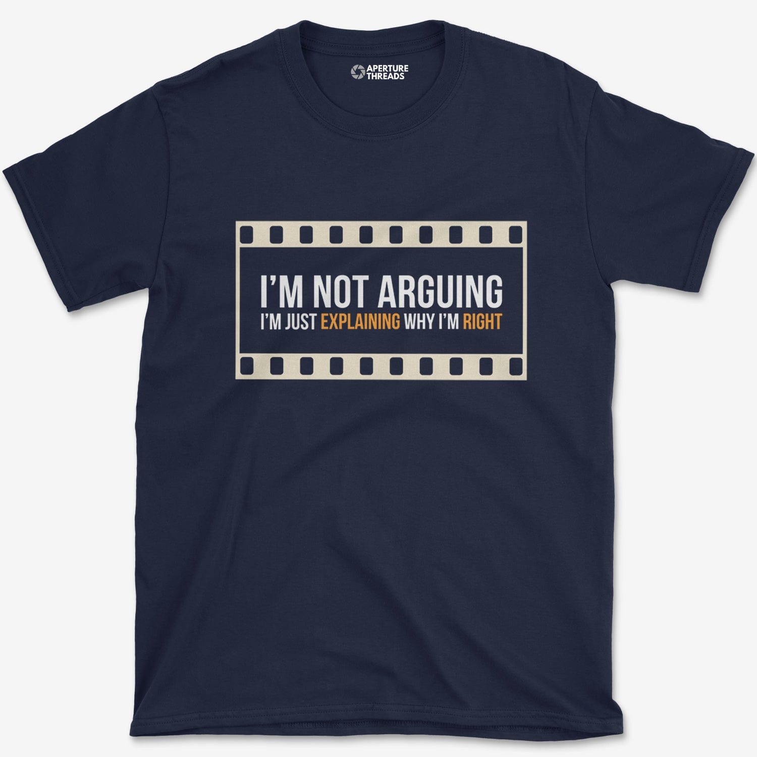 T-Shirt Navy / S Explaining T-Shirt