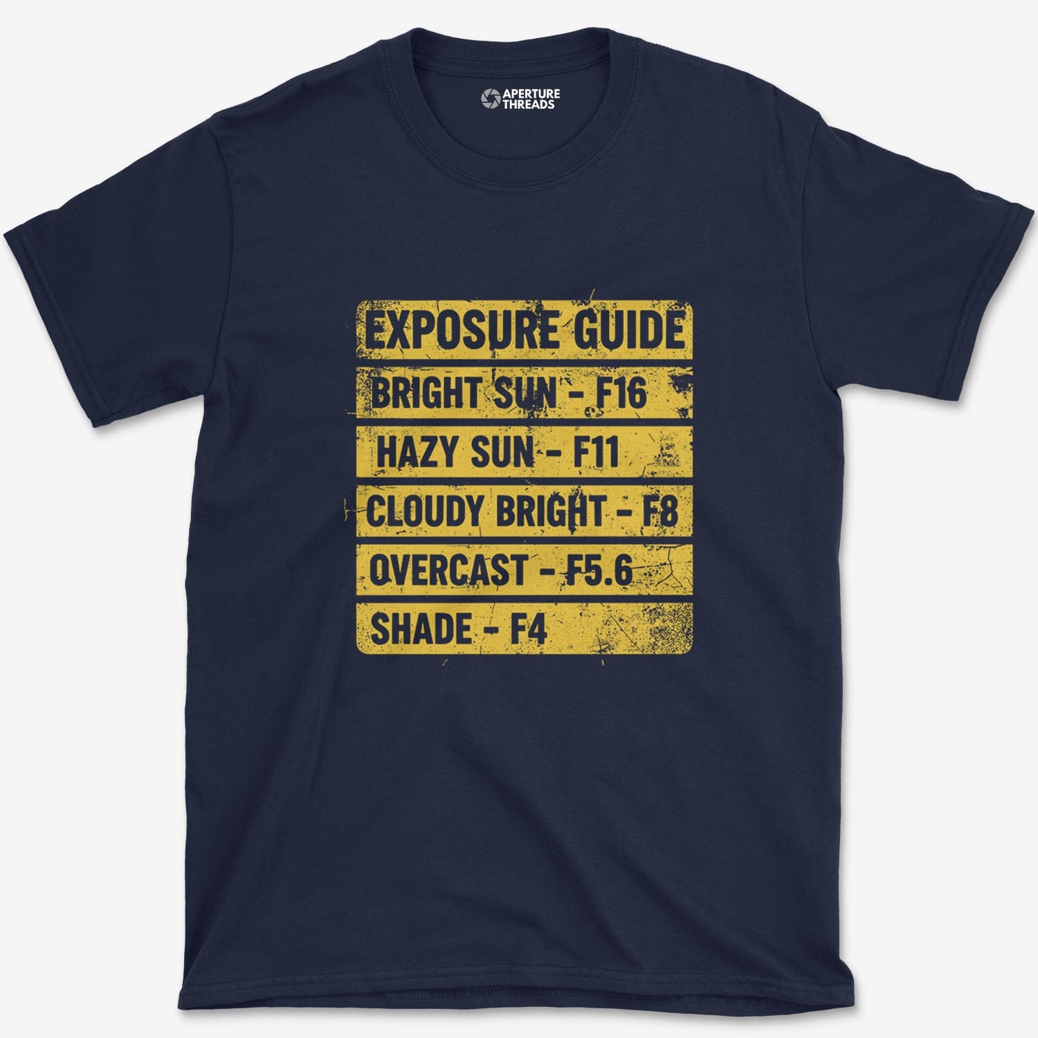 T-Shirt Navy / S Exposue Guide T-Shirt