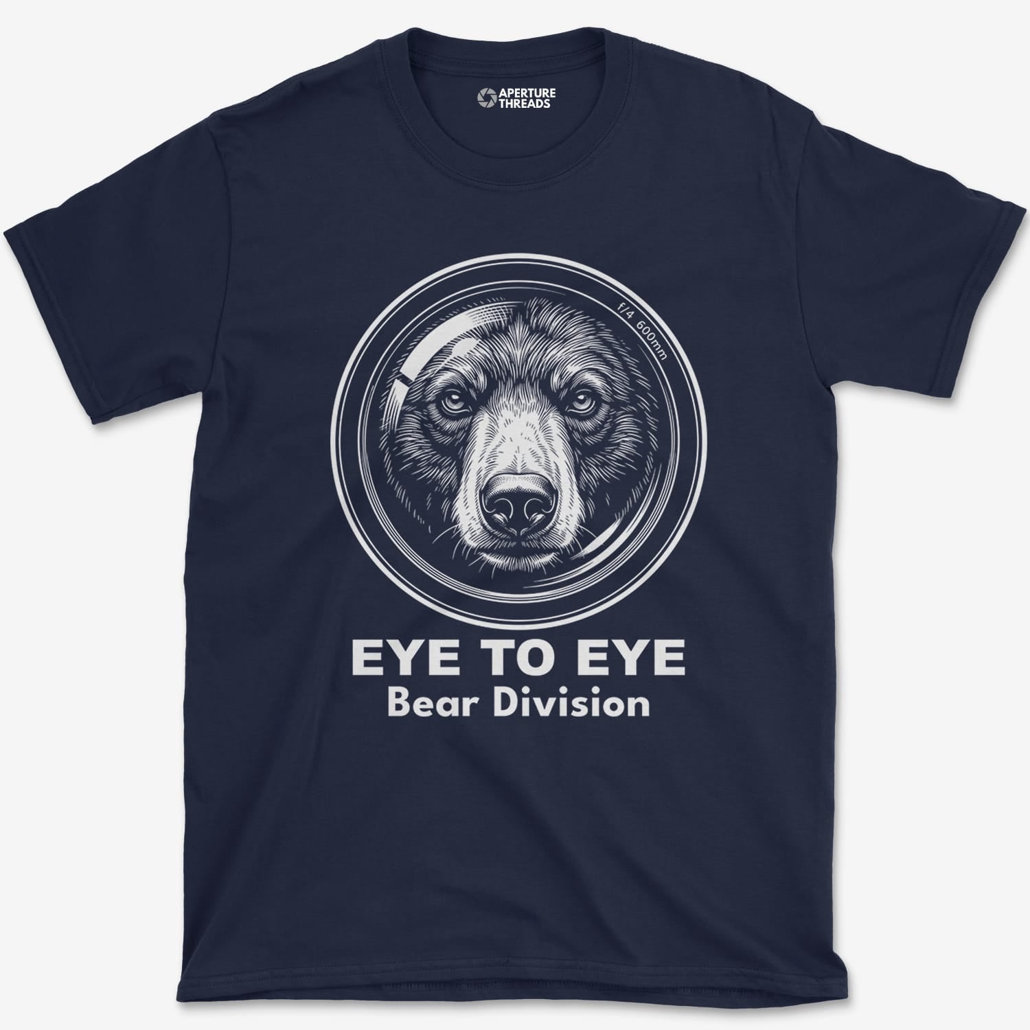 T-Shirt Navy / S Eye to Eye Bear T-Shirt