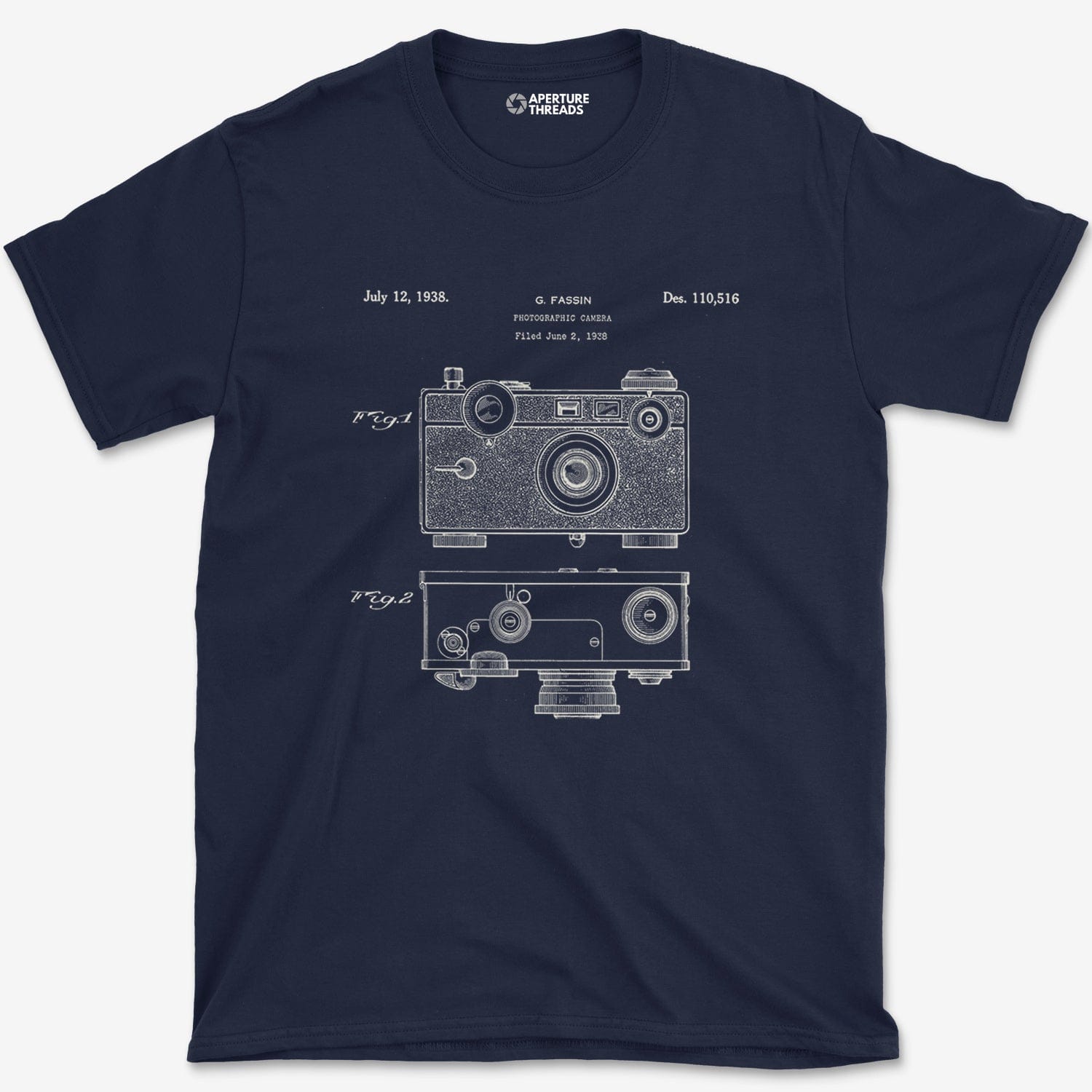 T-Shirt Navy / S Fassin Blueprint T-Shirt