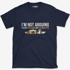 T-Shirt Navy / S Film Is Better T-Shirt