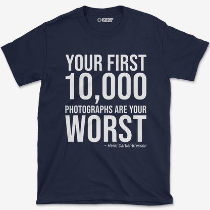 T-Shirt Navy / S First 10000 T-Shirt