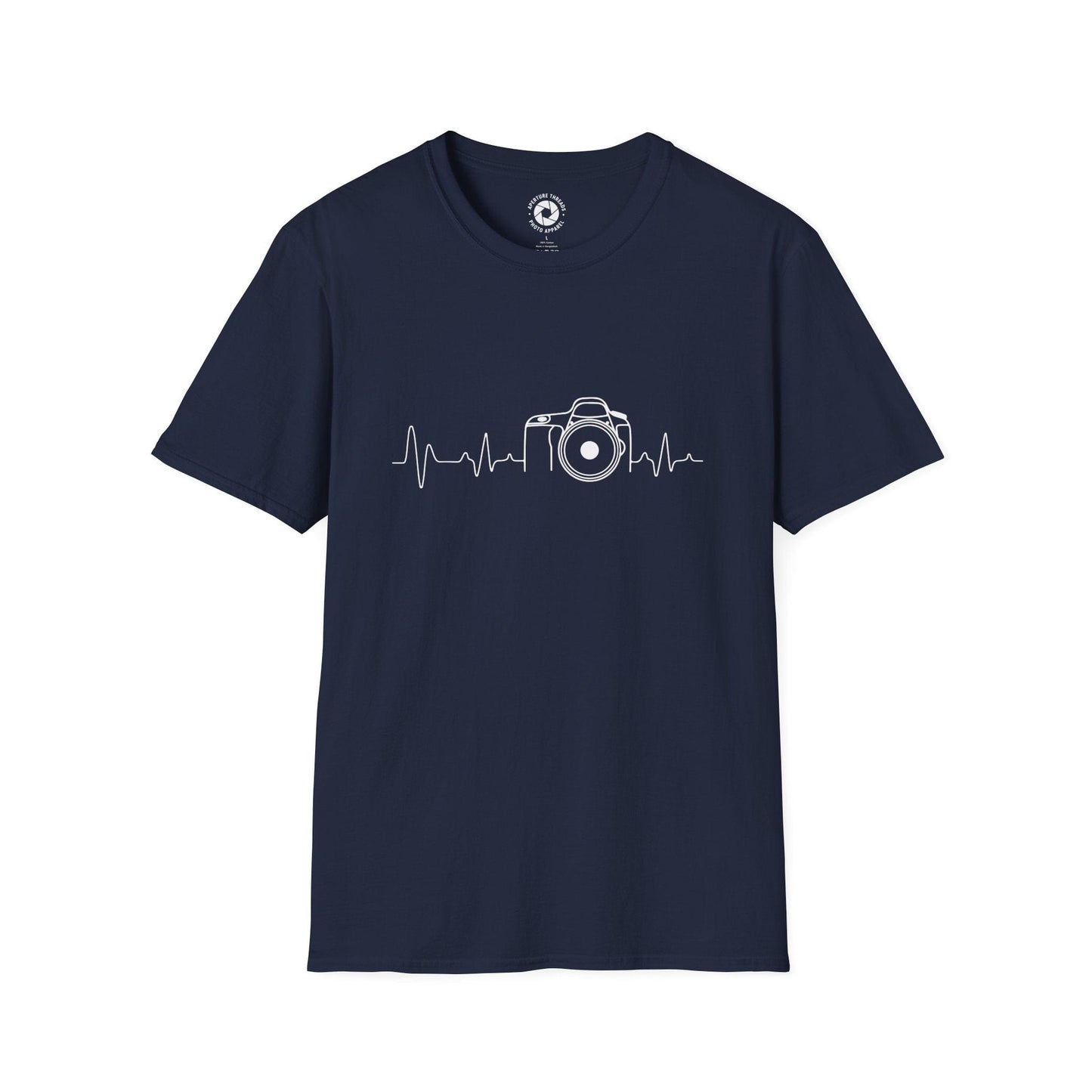 T-Shirt Navy / S Heartbeat Modern T-Shirt