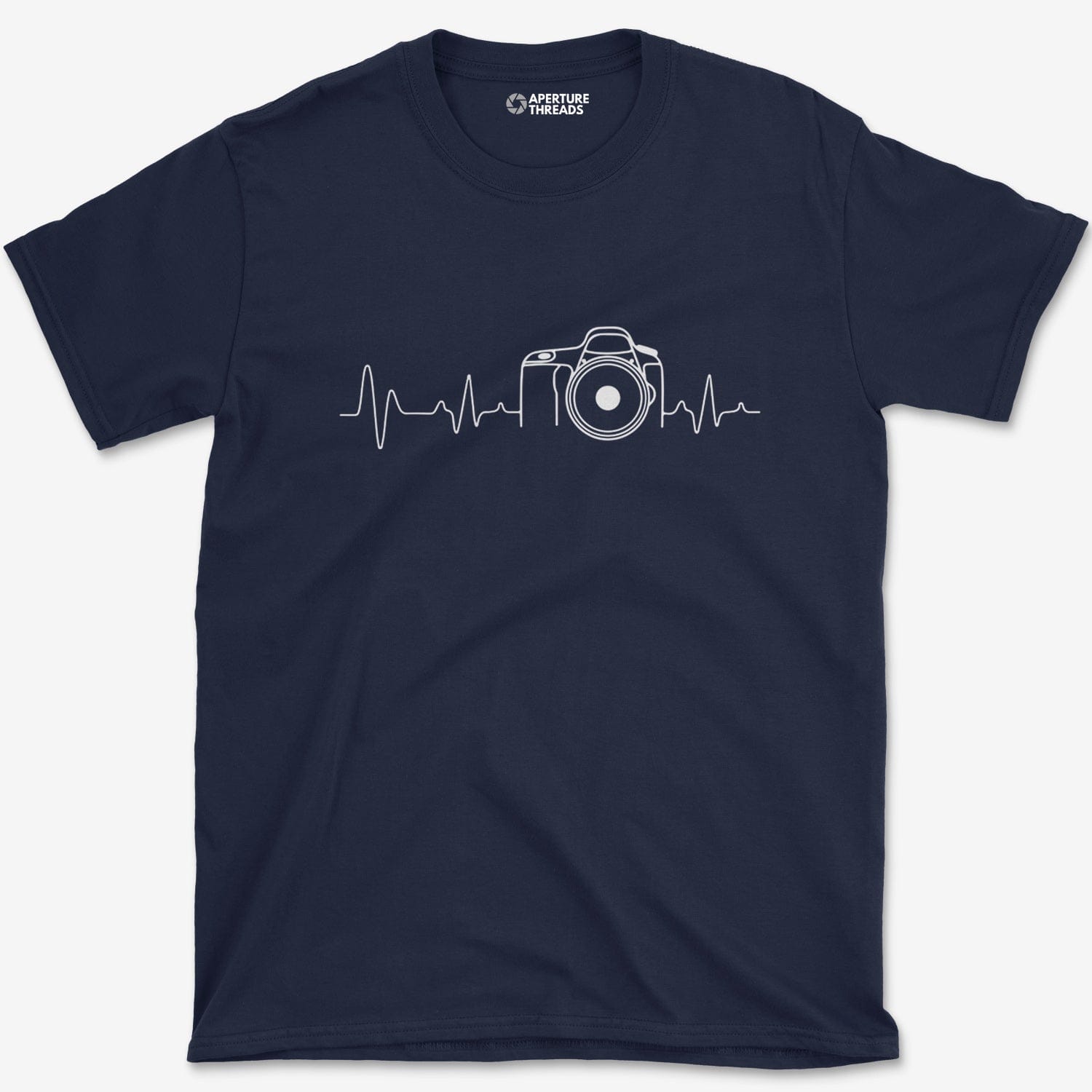 T-Shirt Navy / S Heartbeat Modern T-Shirt