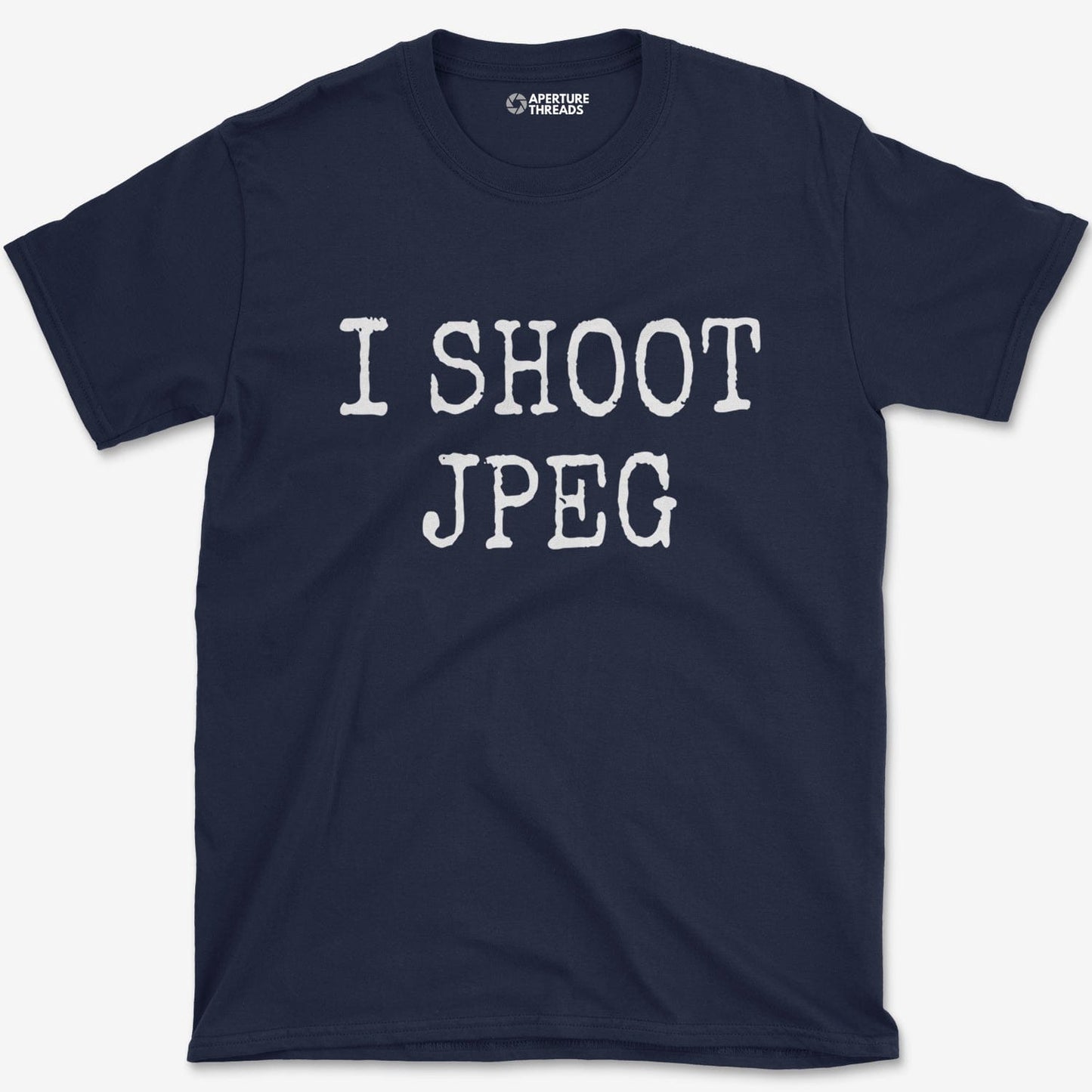 T-Shirt Navy / S I Shoot JPEG T-Shirt