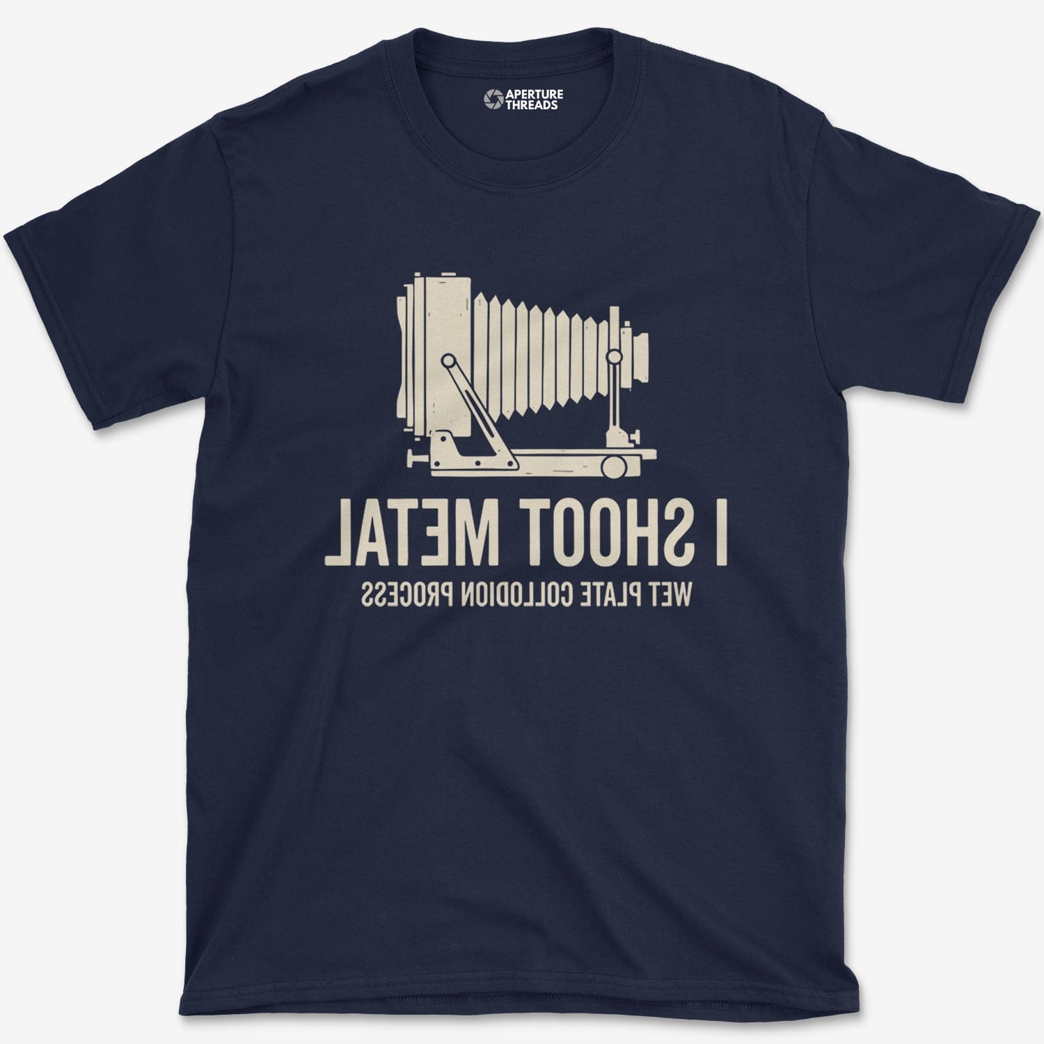 T-Shirt Navy / S I Shoot Metal T-Shirt