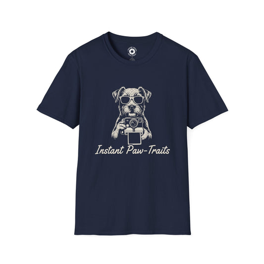 T-Shirt Navy / S Instant Paw-Traits T-Shirt