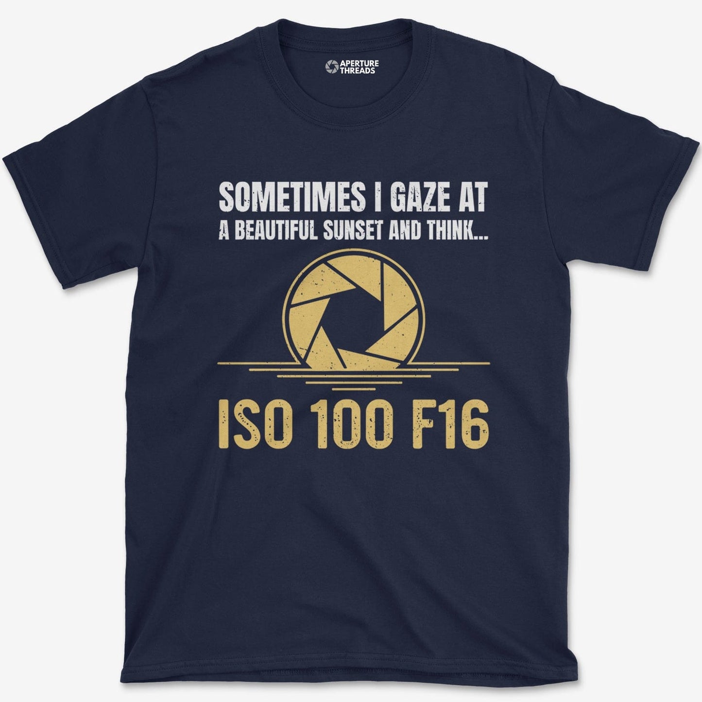 T-Shirt Navy / S ISO 100 F16 T-Shirt