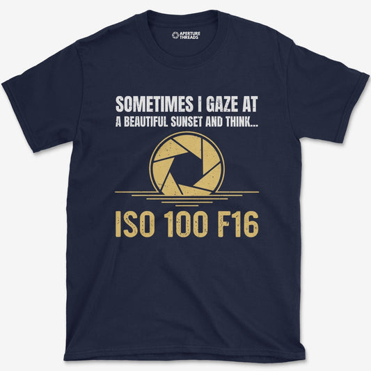 T-Shirt Navy / S ISO 100 F16 T-Shirt