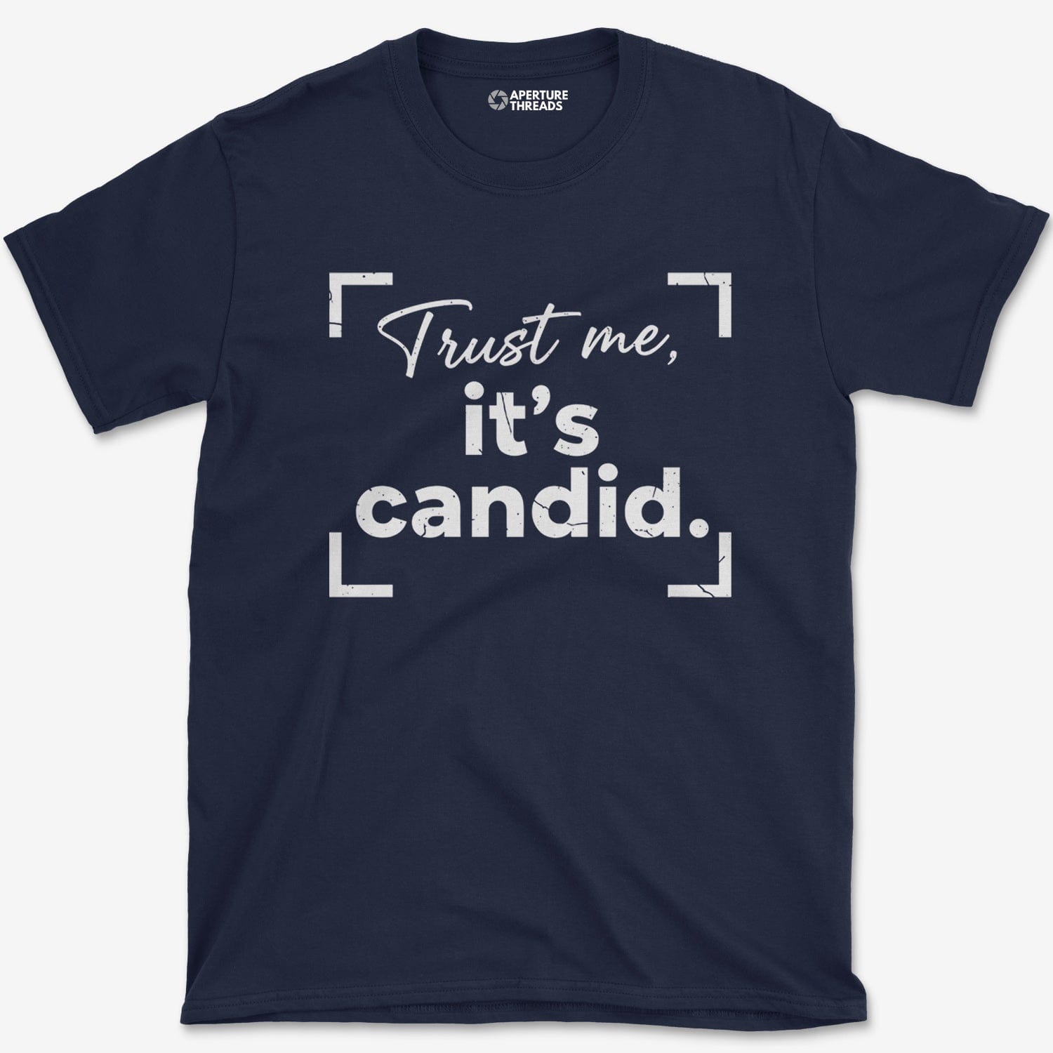 T-Shirt Navy / S It's Candid T-Shirt