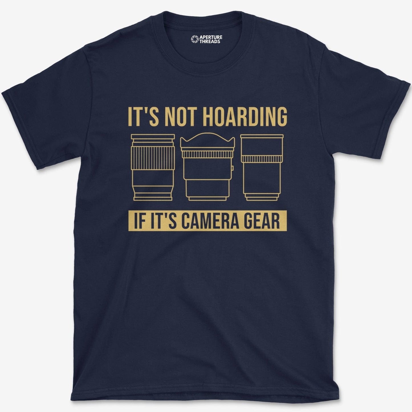 T-Shirt Navy / S It's Not Hoarding T-Shirt