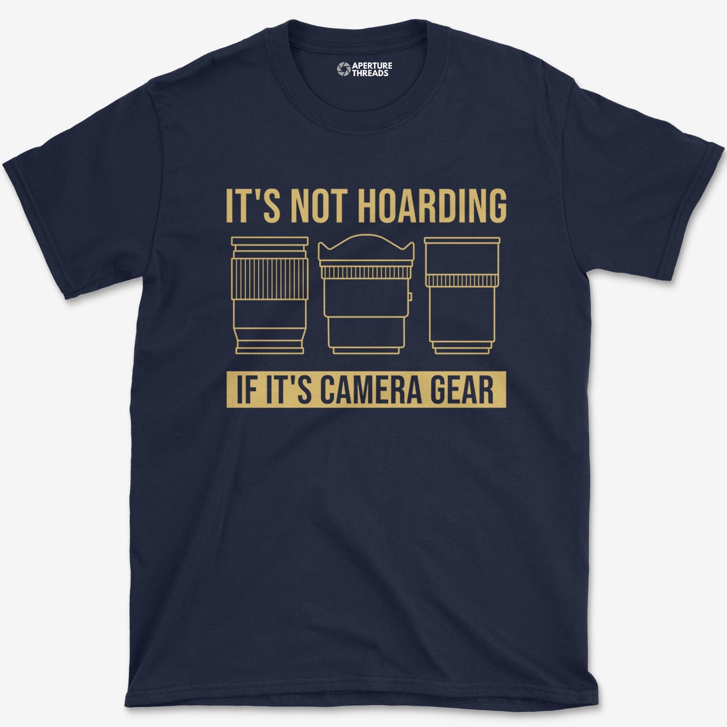 T-Shirt Navy / S It's Not Hoarding T-Shirt