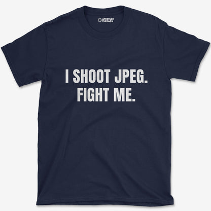 T-Shirt Navy / S JPEG Fight Me T-Shirt