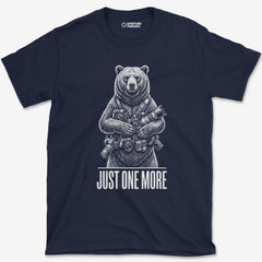 T-Shirt Navy / S Just One More Grizzly T-Shirt