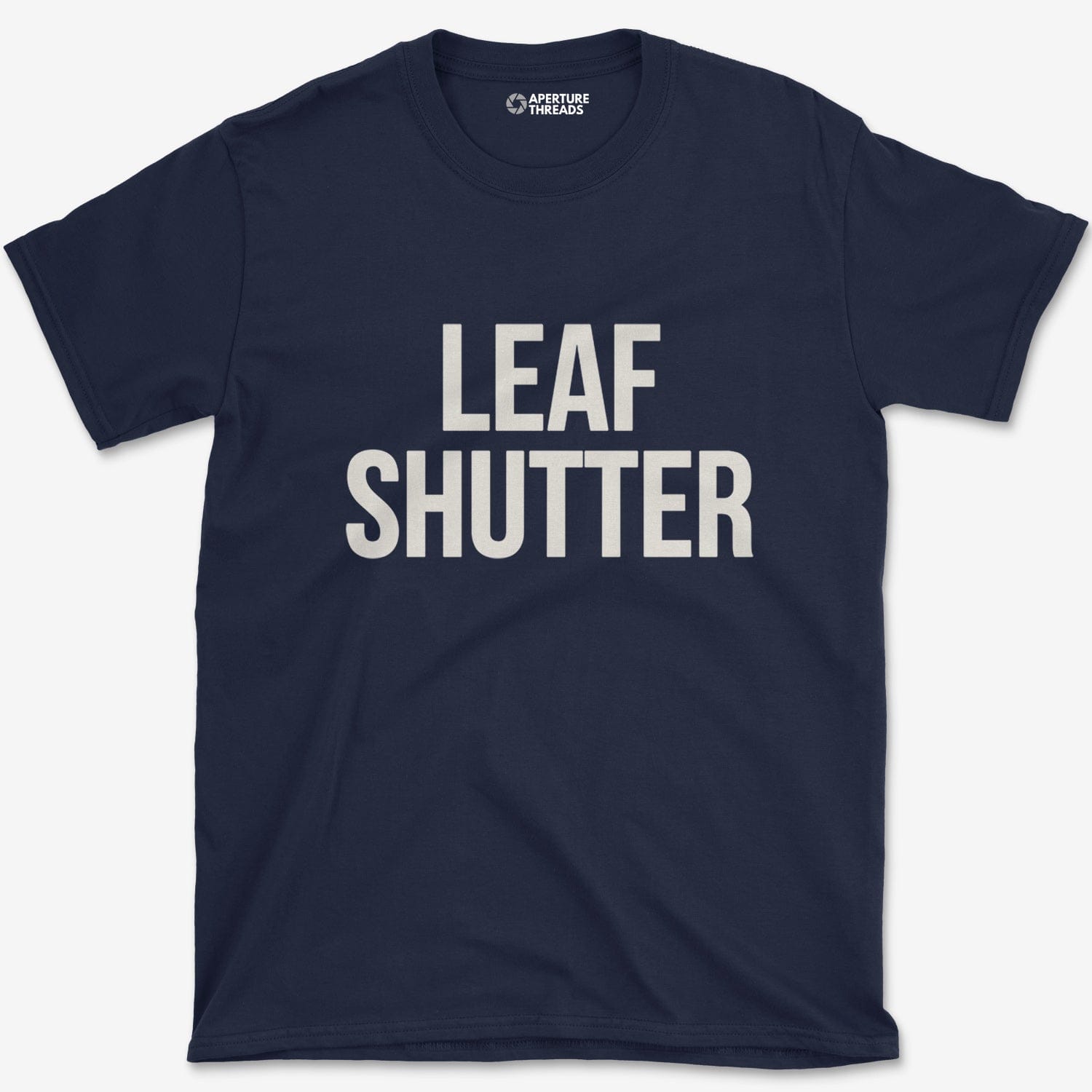 T-Shirt Navy / S Leaf Shutter T-Shirt