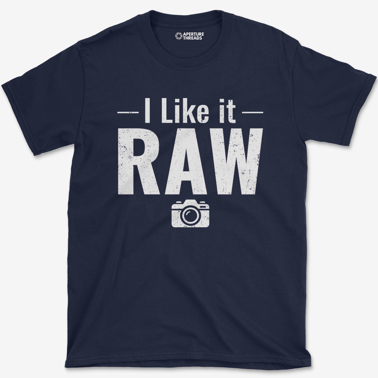 T-Shirt Navy / S Like It Raw T-Shirt