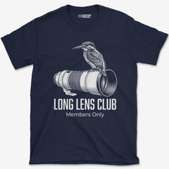 T-Shirt Navy / S Long Lens King Fisher T-Shirt