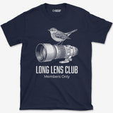 T-Shirt Navy / S Long Lens Warbler T-Shirt