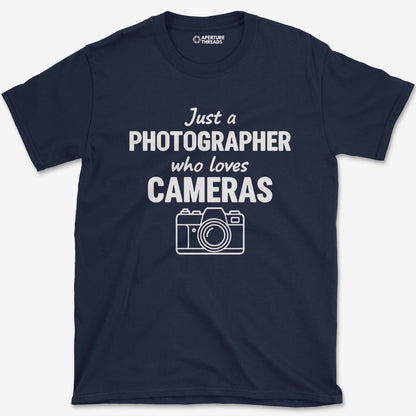 T-Shirt Navy / S Love Cameras T-Shirt